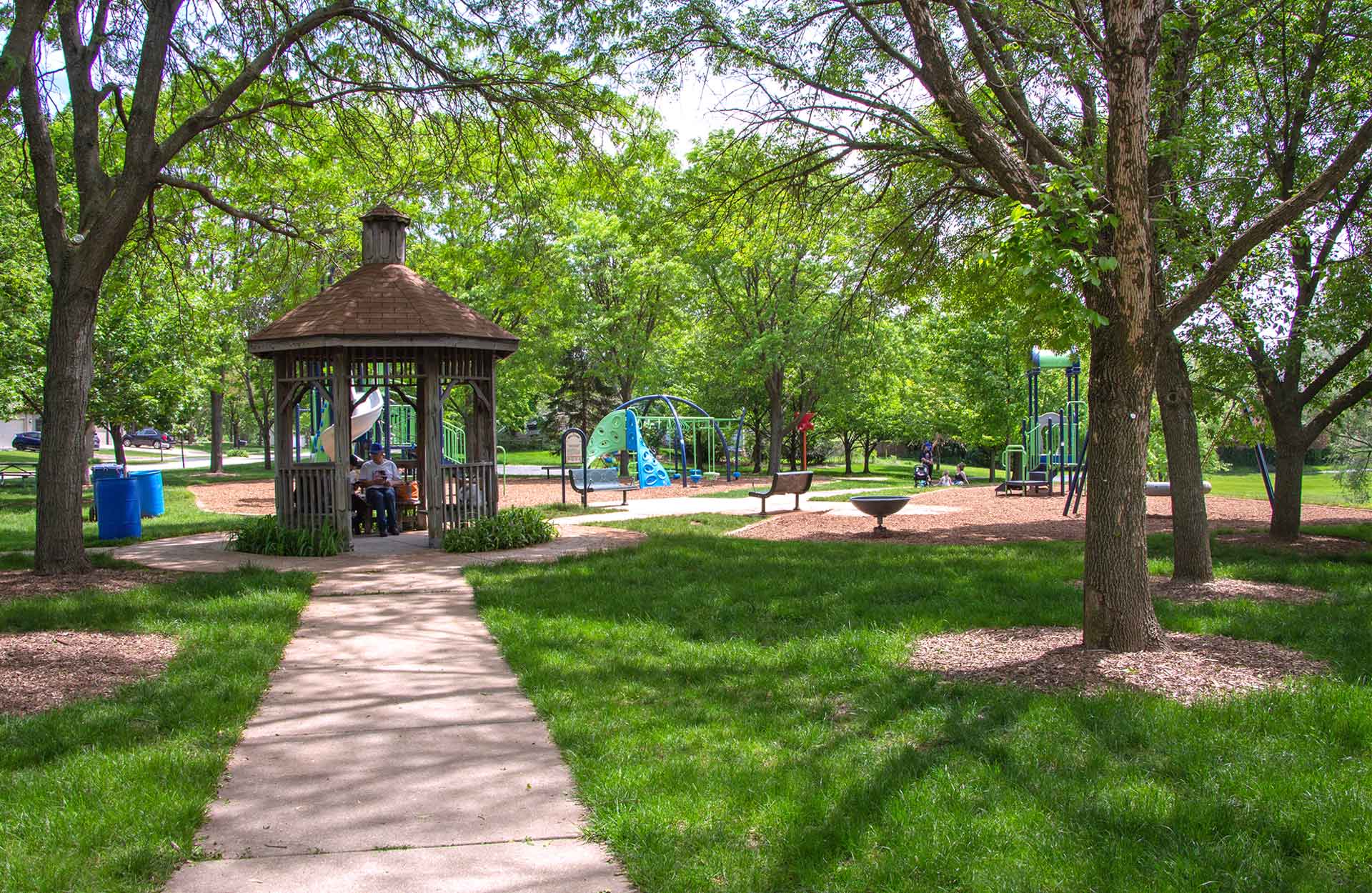 Gazebo at Heritage Park, Bolingbrook Park District
